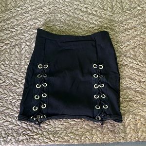 Black skirt